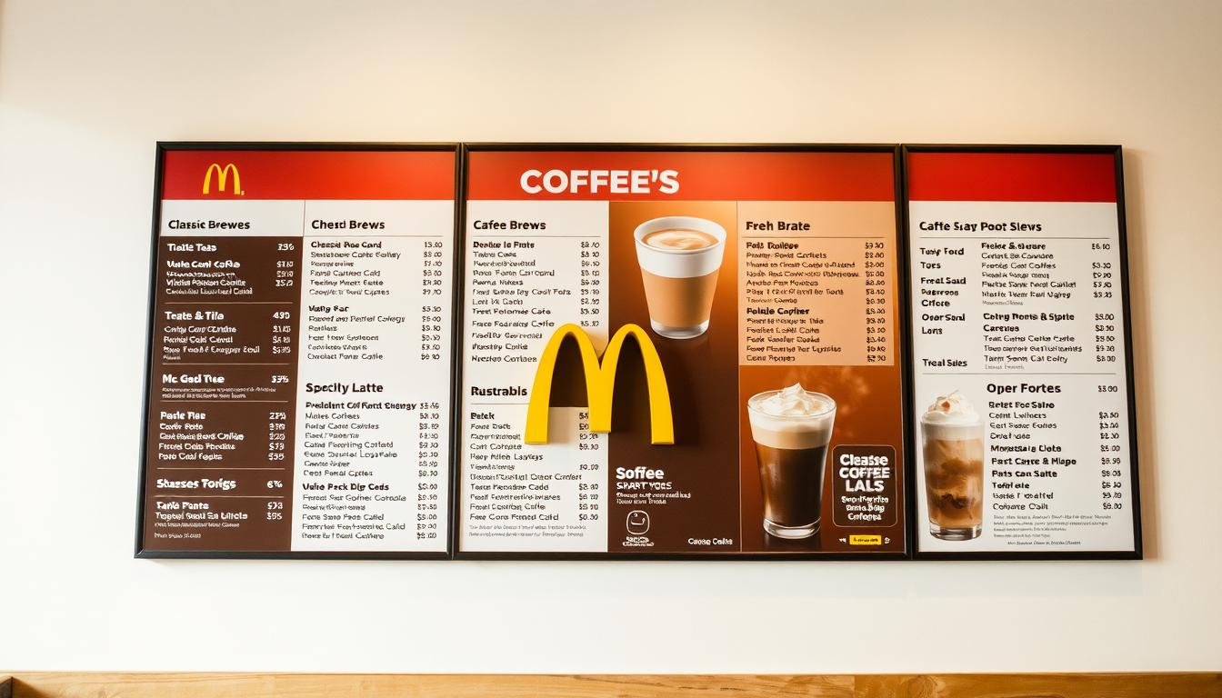McDonald’s Coffee Menu