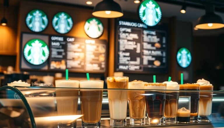 Starbucks Coffee drinks Menu