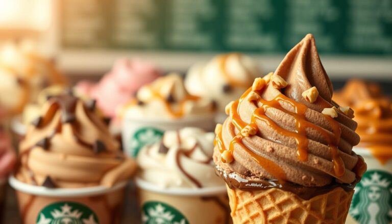 Starbucks Ice cream Menu