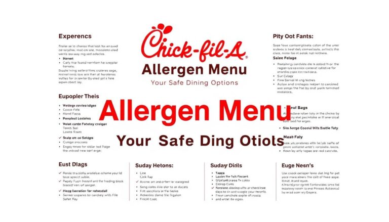 chik fill a allergen menu