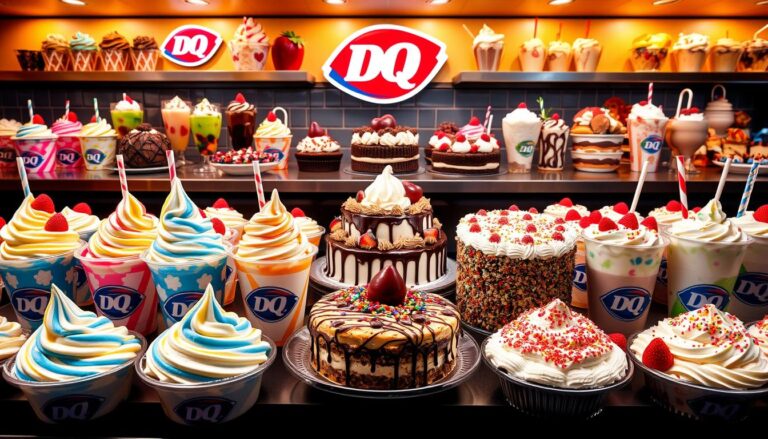 dairy queen dessert menu