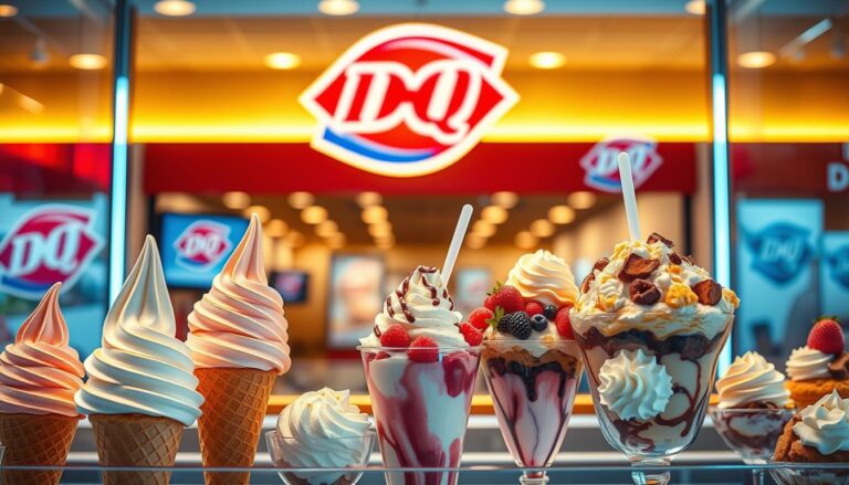 dairy queen ice cream menu