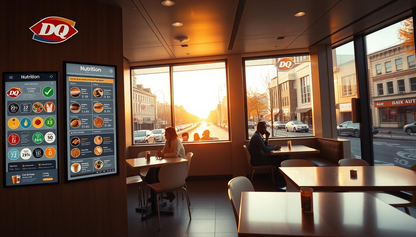 dairy queen nutrition menu