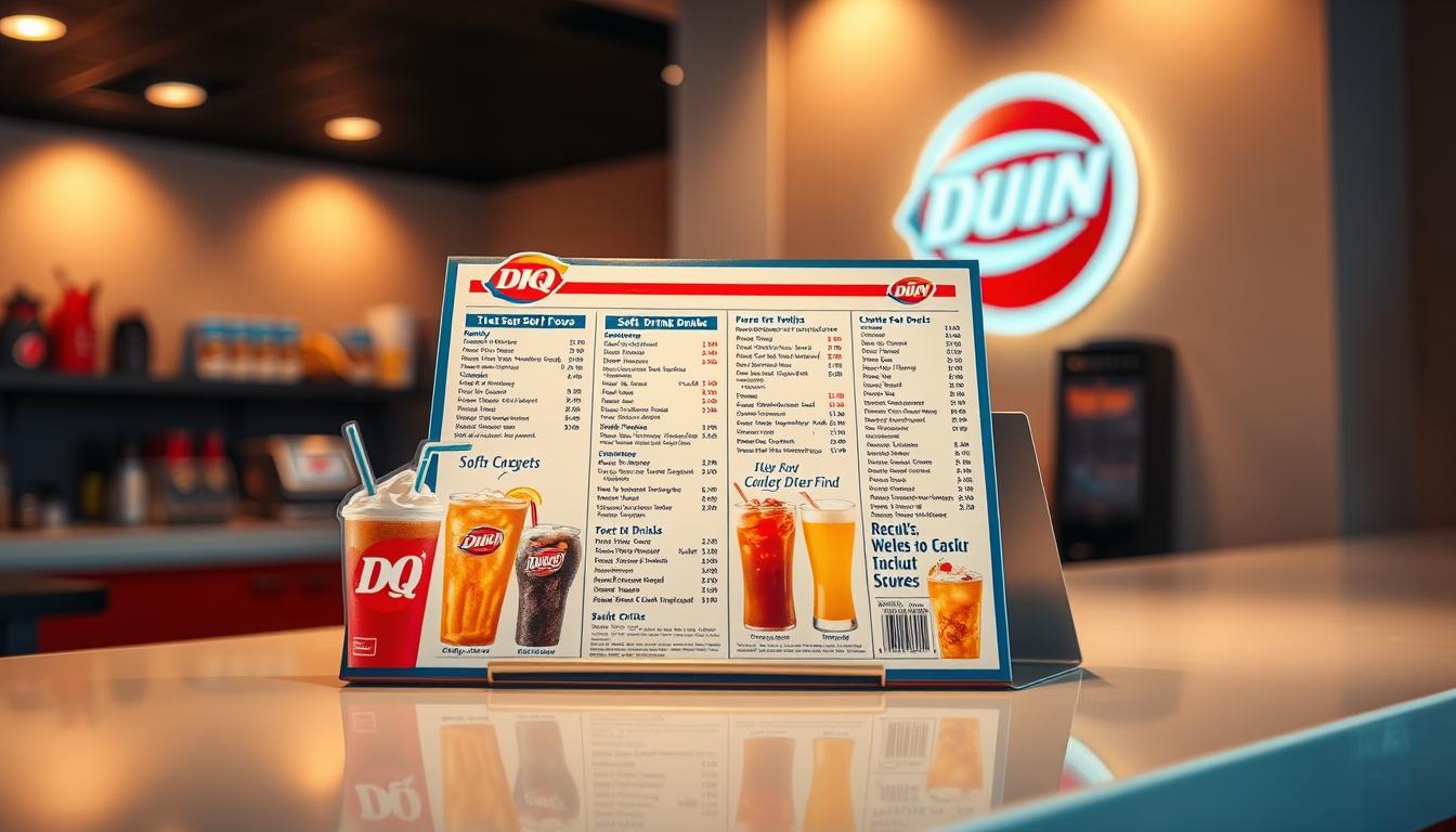 dairy queen soft-drink menu