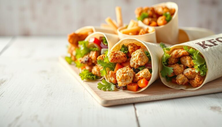 kfc warps menu