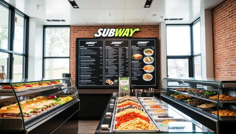 subway full menu