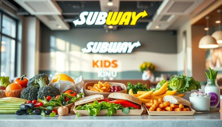 subway kids menu