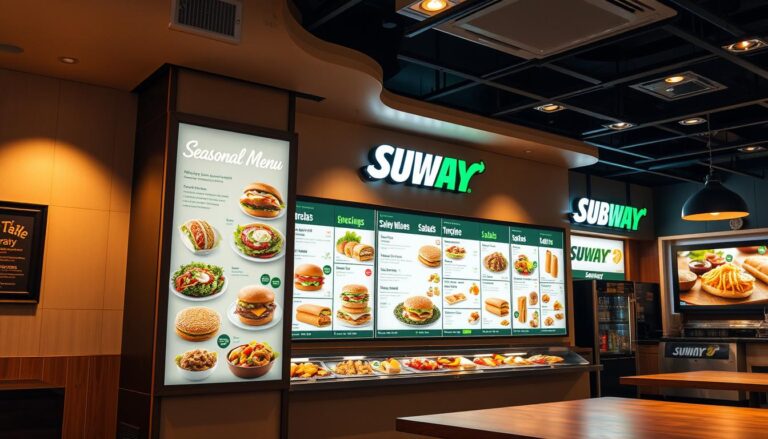 subway seasonal menu